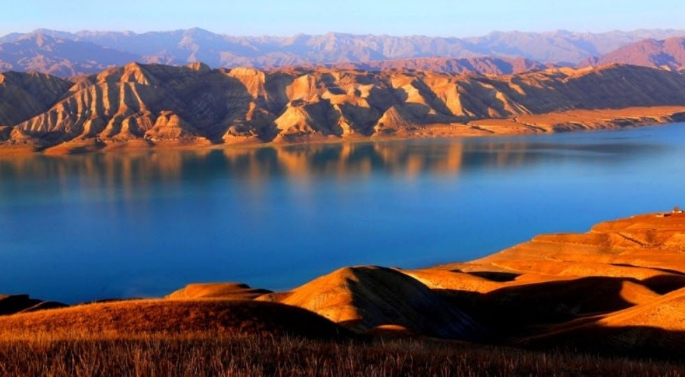 Toktogul Reservoir, Jalal-Abad Region, Kyrgyzstan